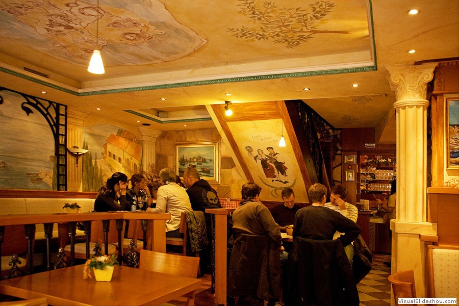08.03.2012 - 08.03.2012 - in der Altstadt von Lohr ~ Im Restaurant 'La Bruschetta' in der Turmstrasse