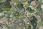 Luftbild-Google-Earth - Lindenstumpf bei Schondra