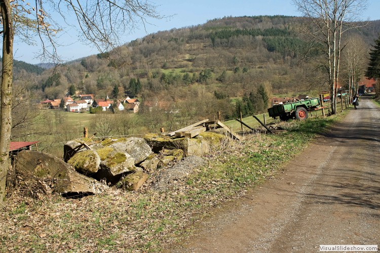 02.04.2011 - Blick auf Heiligkreuz